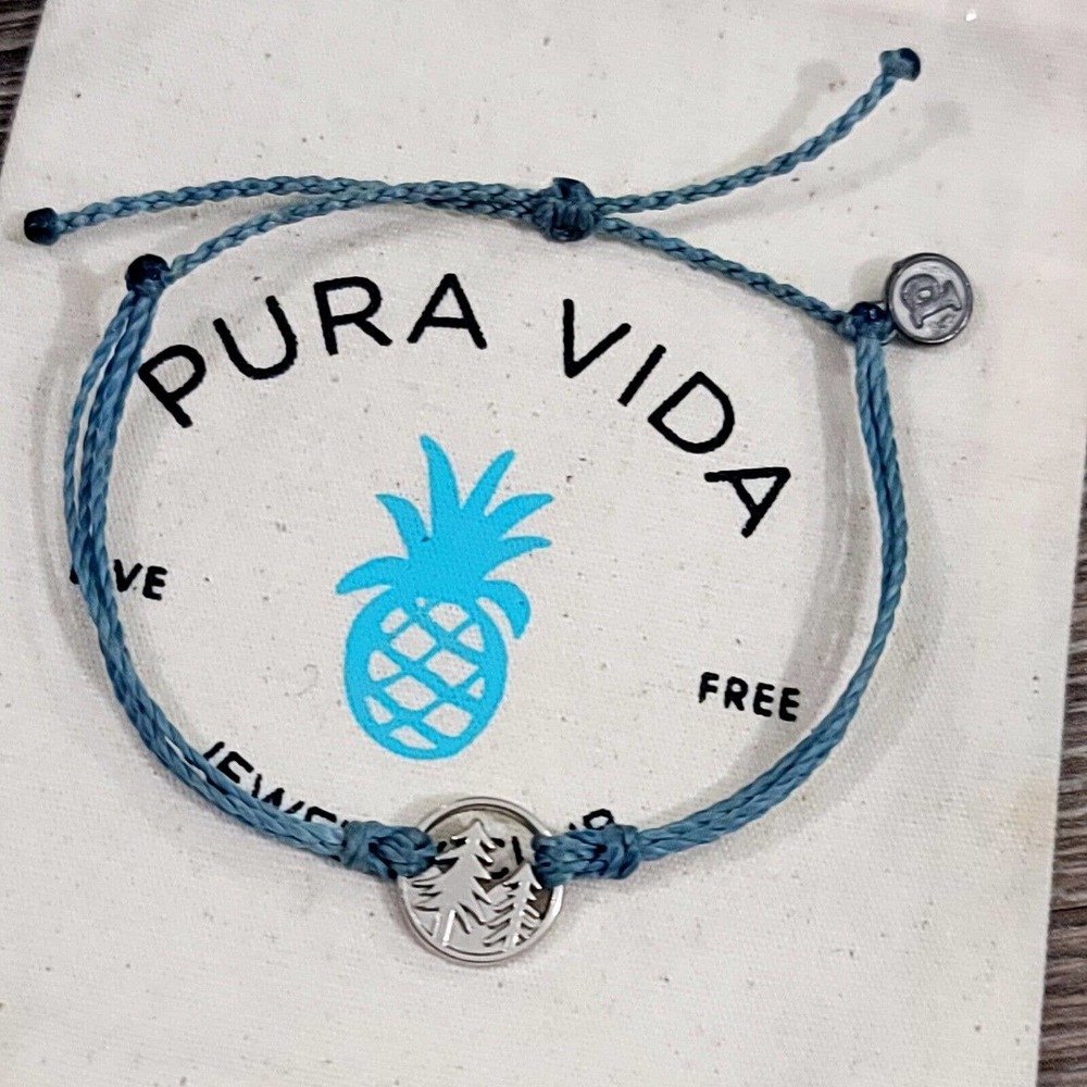 Pura Vida Mountains Charm Bracelet